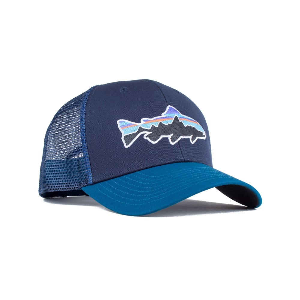 Patagonia trout trucker hat discount