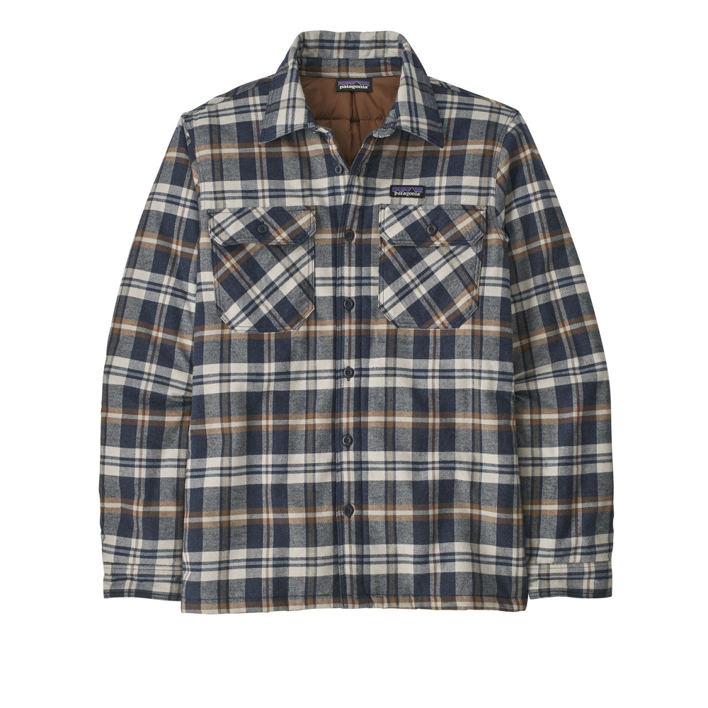 Patagonia Insulated Organic Cotton Midweight Fjord Flannel Shirt Jacket (Contrast Detail Sweater)