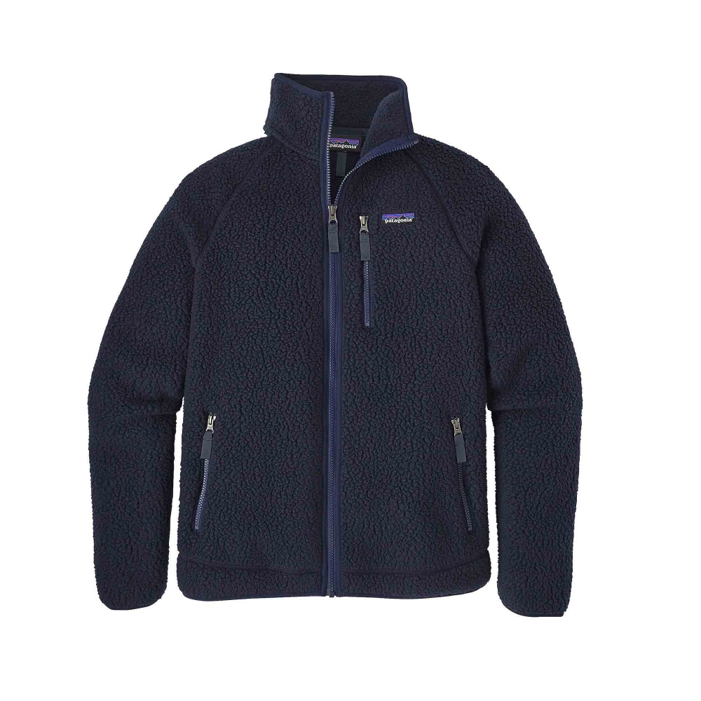 Patagonia Retro Pile Fleece Jacket (Navy Blue)