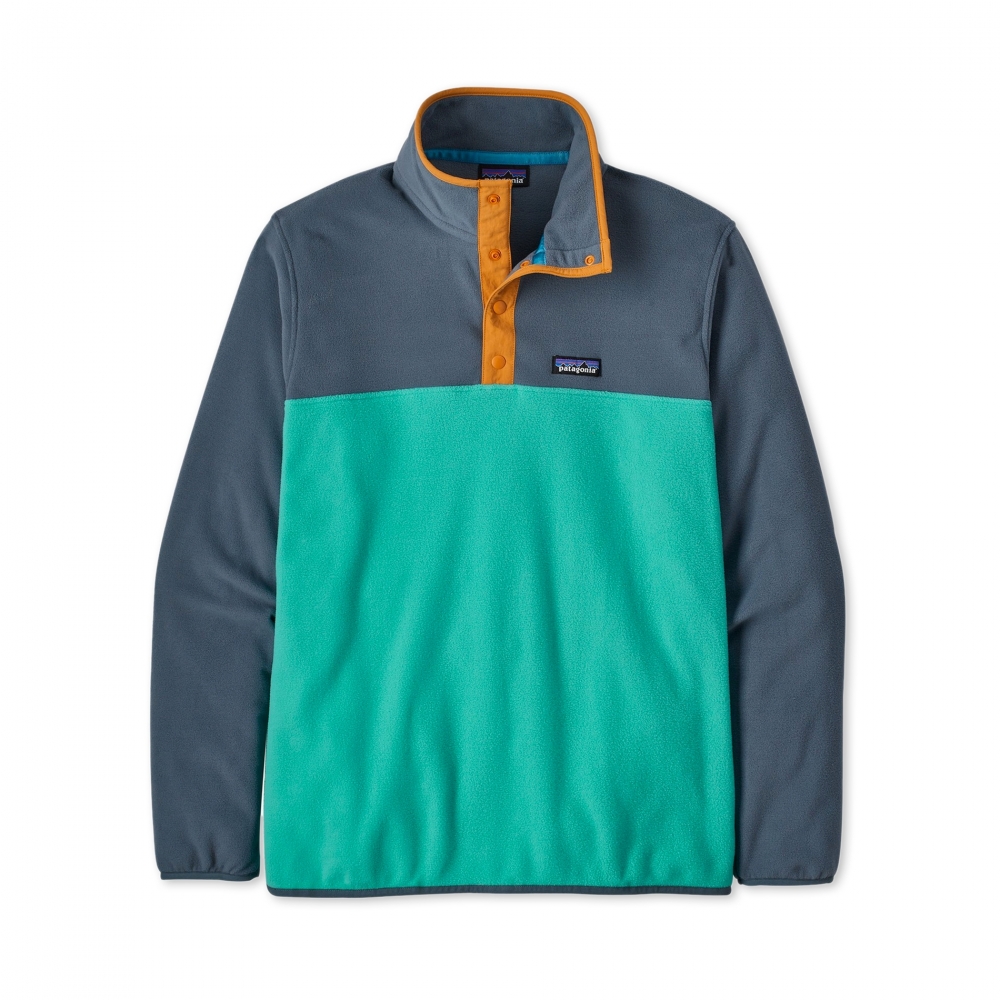Patagonia Micro D Snap-T Pullover Fleece (Fresh Teal)