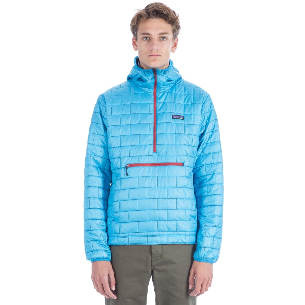 Patagonia Nano Puff Bivy Pullover Jacket (Grecian Blue)