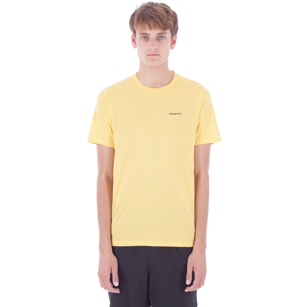 Patagonia Nine Trails T-Shirt (Chromatic Yellow)