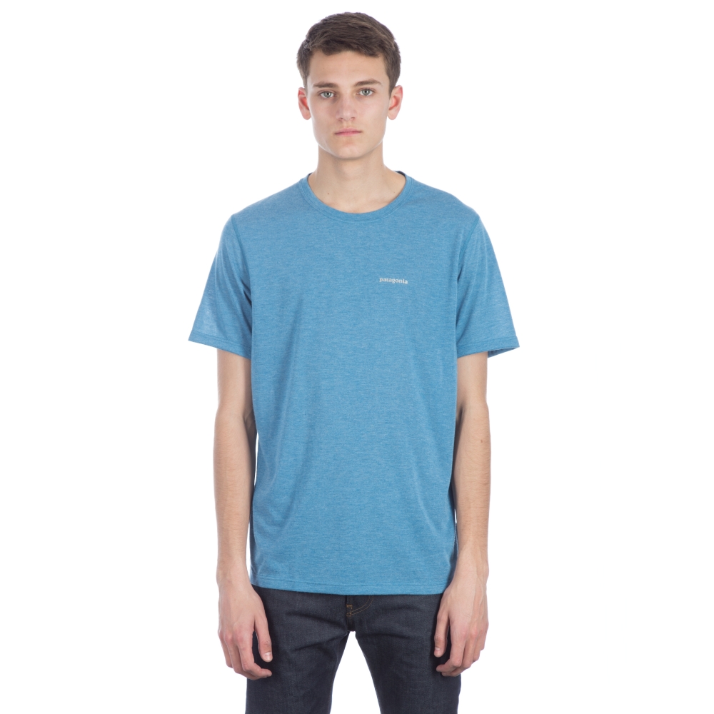 Patagonia Nine Trails T-Shirt (Underwater Blue) - Consortium.
