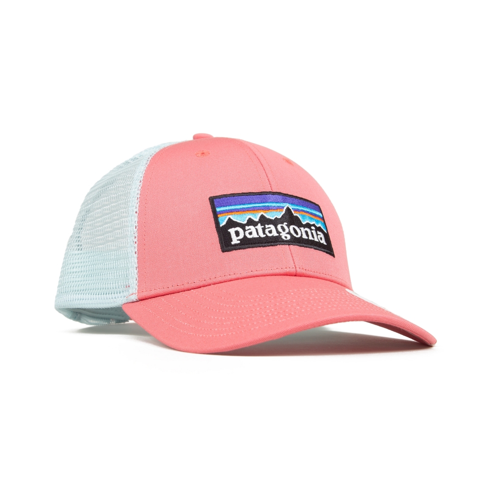 Patagonia P-6 Logo LoPro Trucker Cap (Sticker Pink)