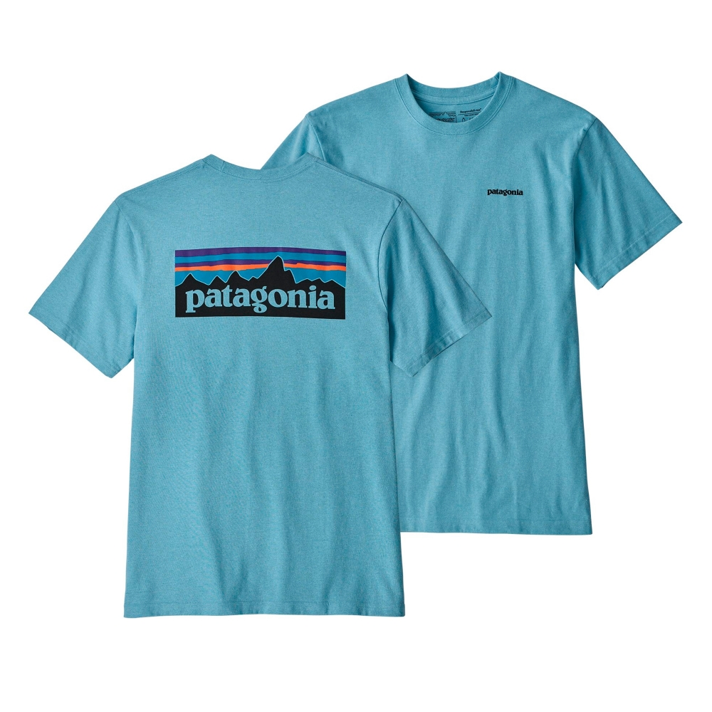 Patagonia P-6 Logo Responsibili-Tee T-Shirt (Break Up Blue)
