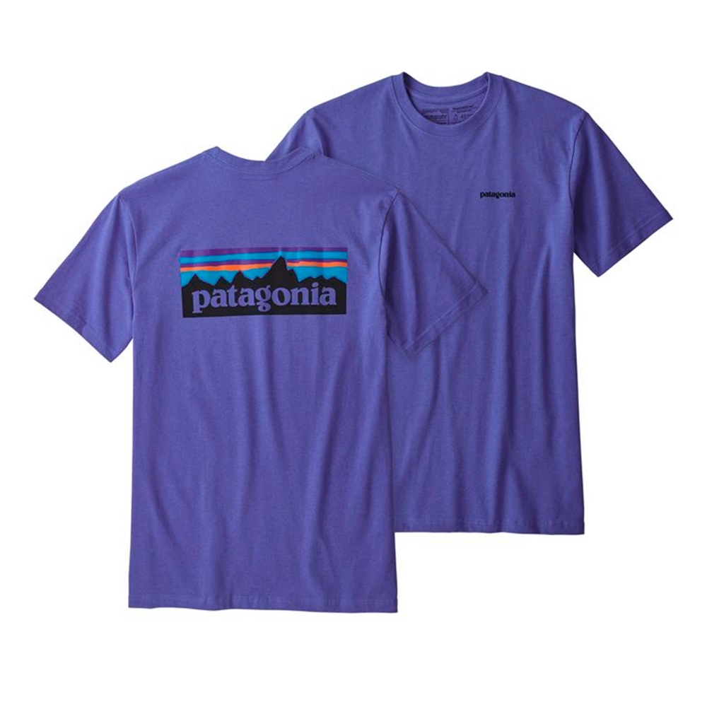 Patagonia P-6 Logo Responsibili-Tee T-Shirt (Violet Blue)