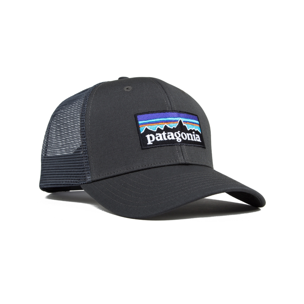 Patagonia P-6 Logo Trucker Cap (Forge Grey)