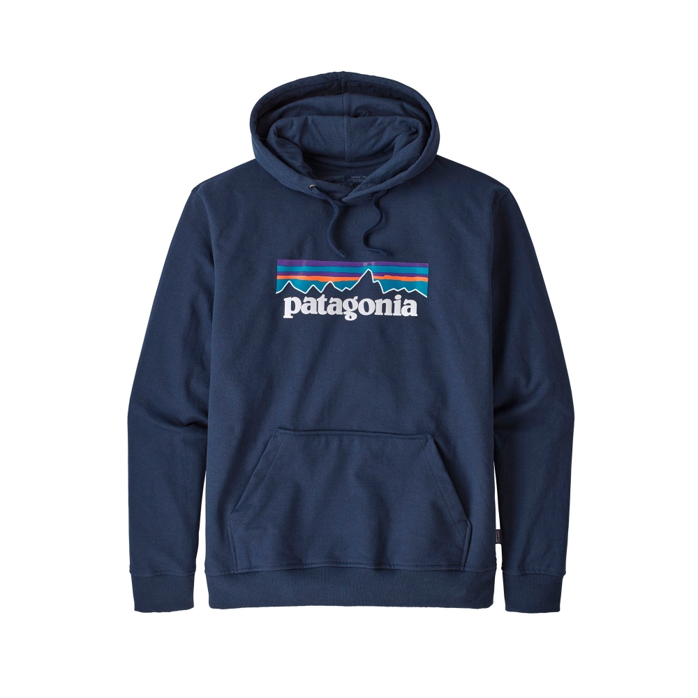 Patagonia P-6 Logo Uprisal Pullover Hooded Sweatshirt (Classic Navy)