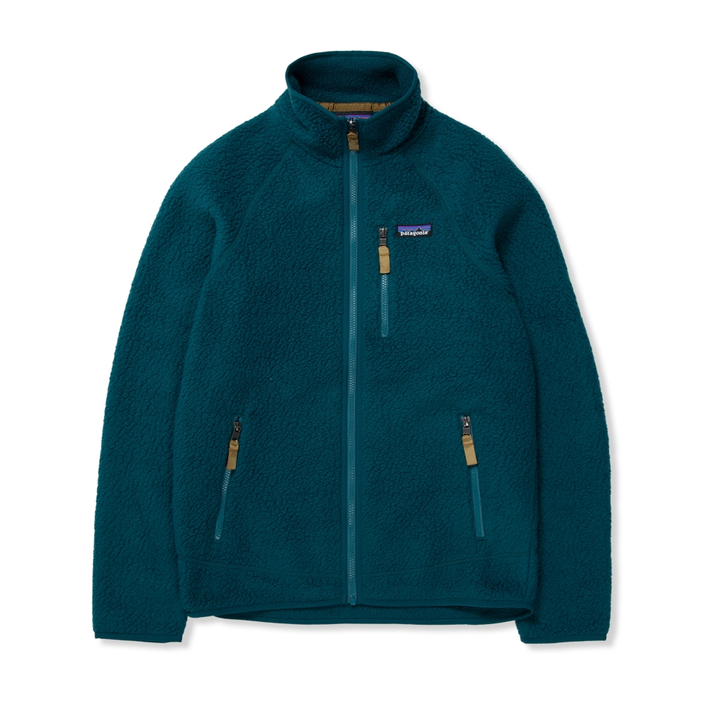 Patagonia Retro Pile Fleece Jacket (Dark Borealis Green)
