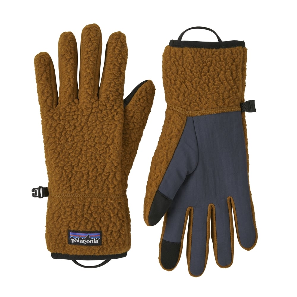 Patagonia Retro Pile Gloves (Shelter Brown)