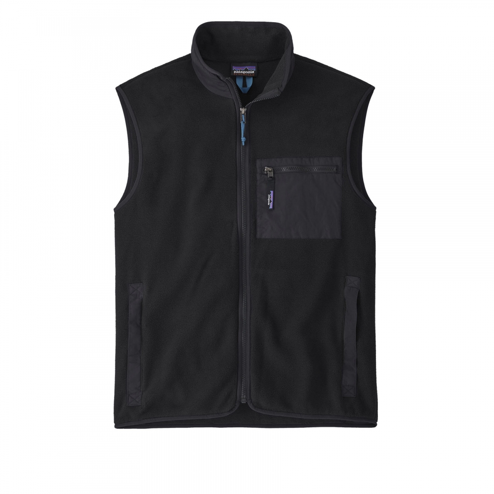 Patagonia Synchilla Fleece Vest (Black)