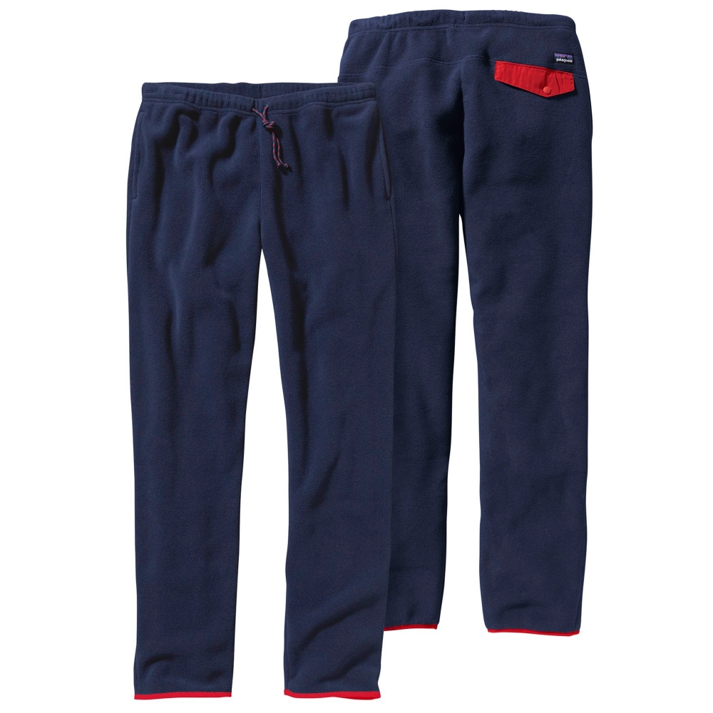 Patagonia Synchilla Snap-T Pant (Navy Blue w/Classic Red)