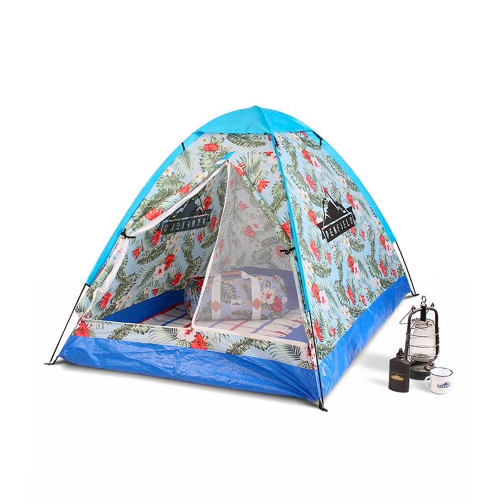 Penfield Festival Tent (Blue Palm Print)