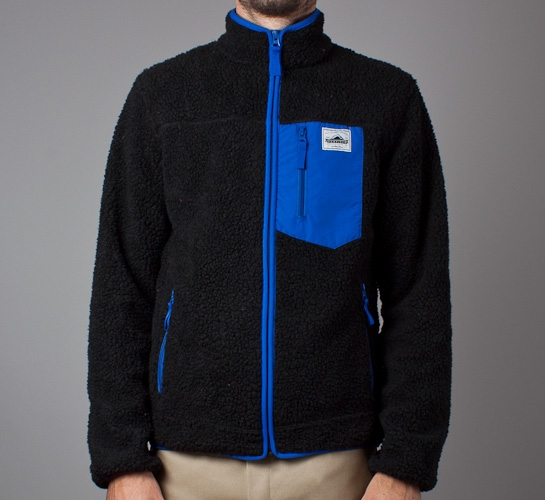 Penfield Lavic Pile Fleece Jacket (Black)