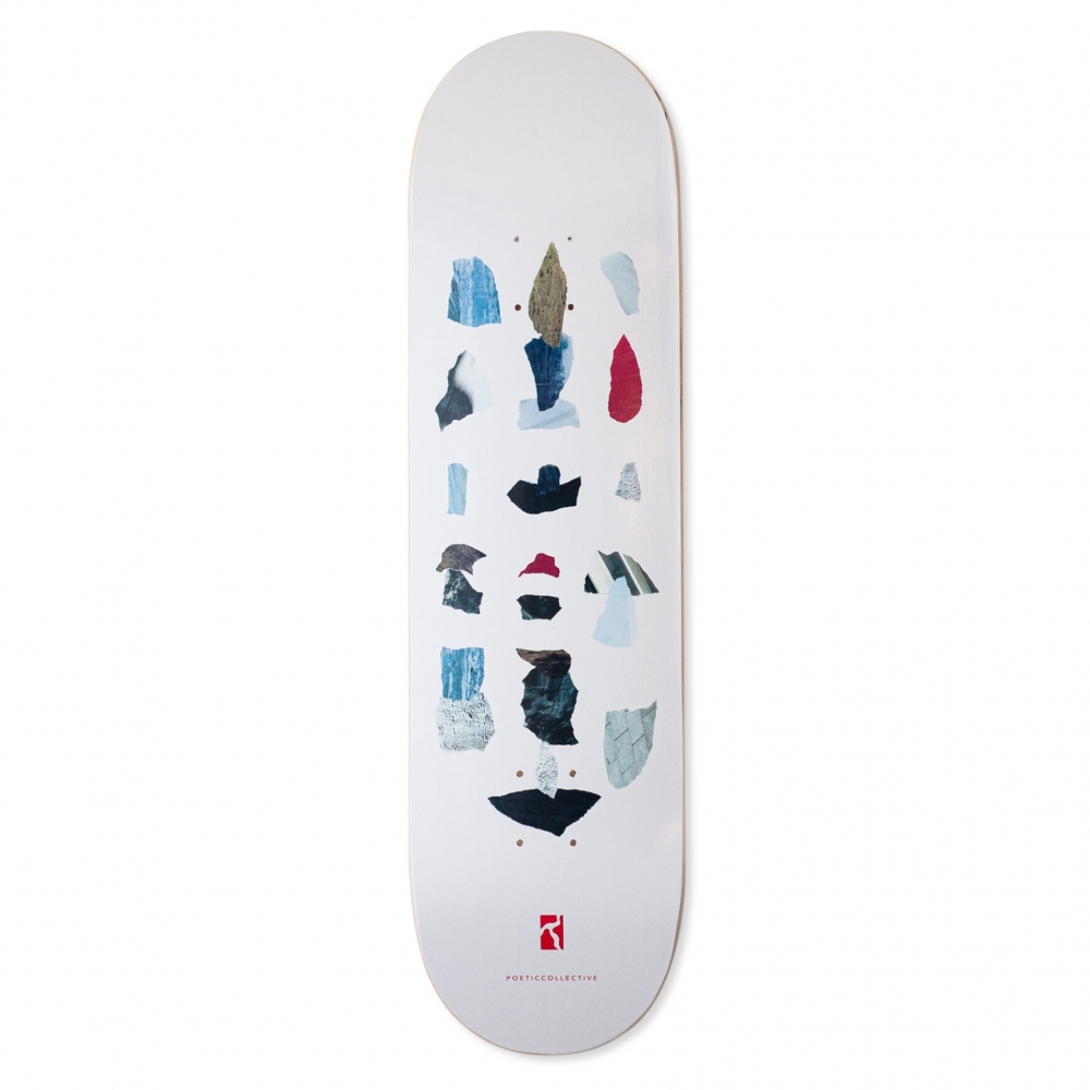 Poetic Collective Collage Skateboard Deck 8.375"