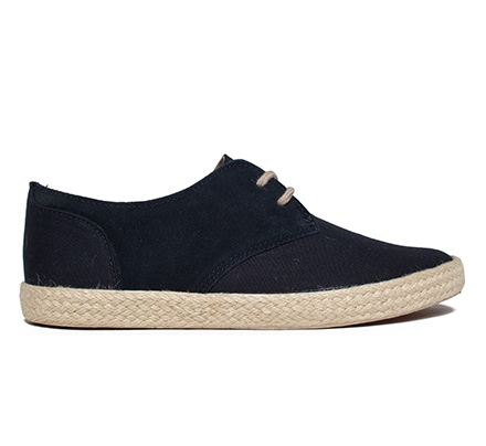 Pointer Chester (Navy/Canvas/Leather)