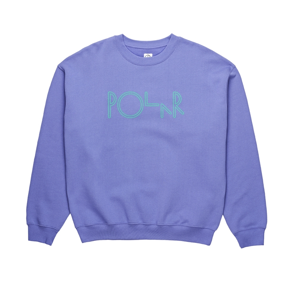 Polar Skate Co. American Fleece Crew Neck Sweatshirt (Violet)
