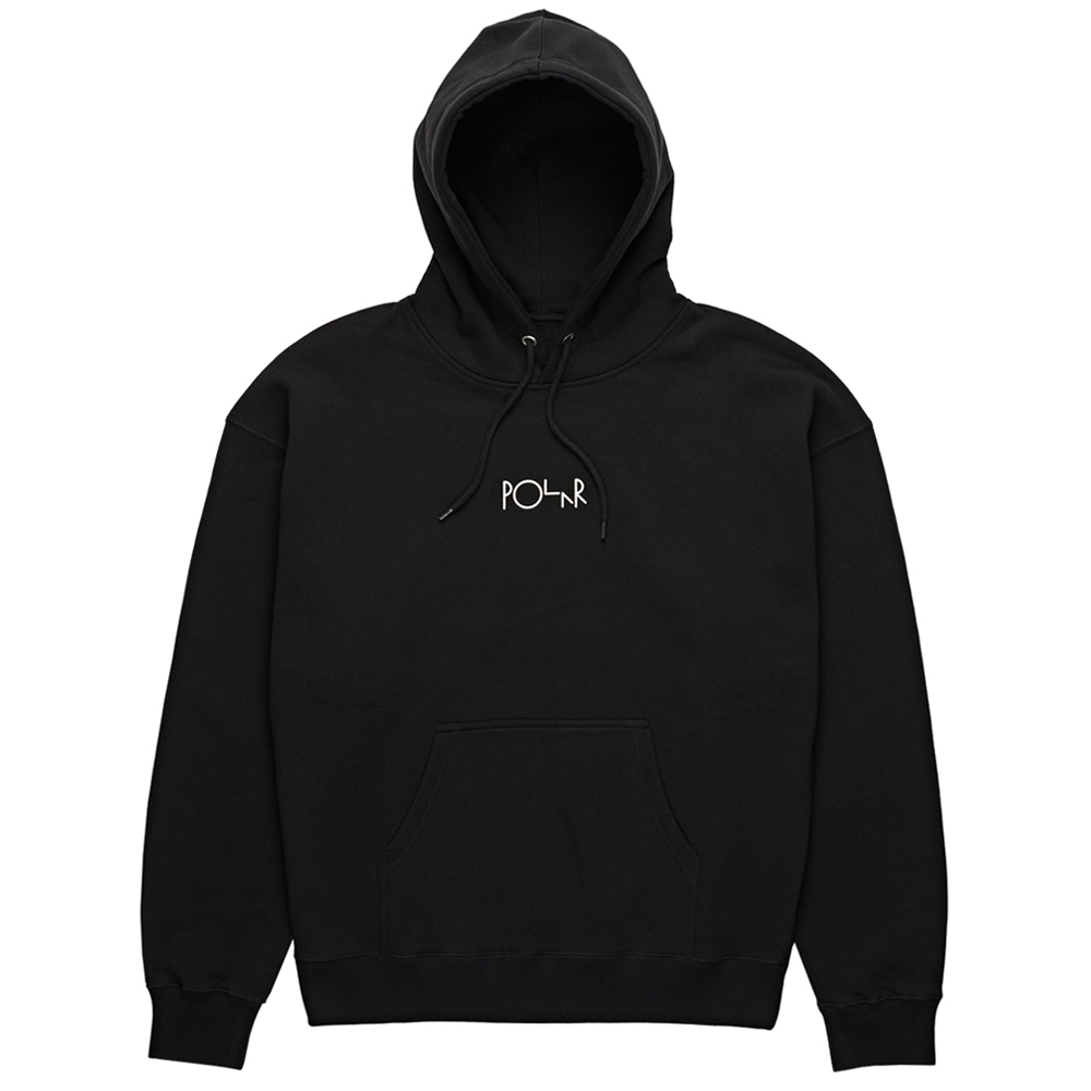 Polar Skate Co. American Fleece Pullover Hooded Sweatshirt (Black)