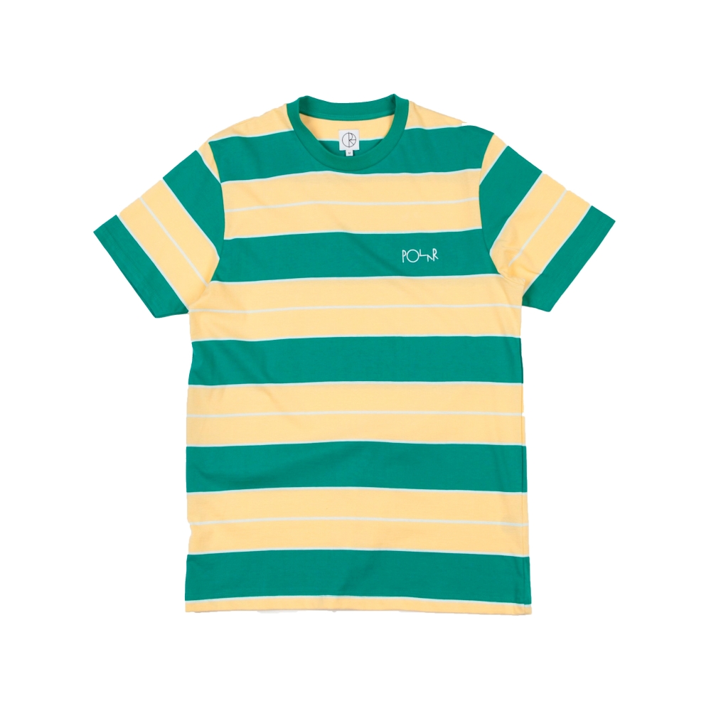 Polar Skate Co. Dane T-Shirt (Palm Green/Pastel Yellow)