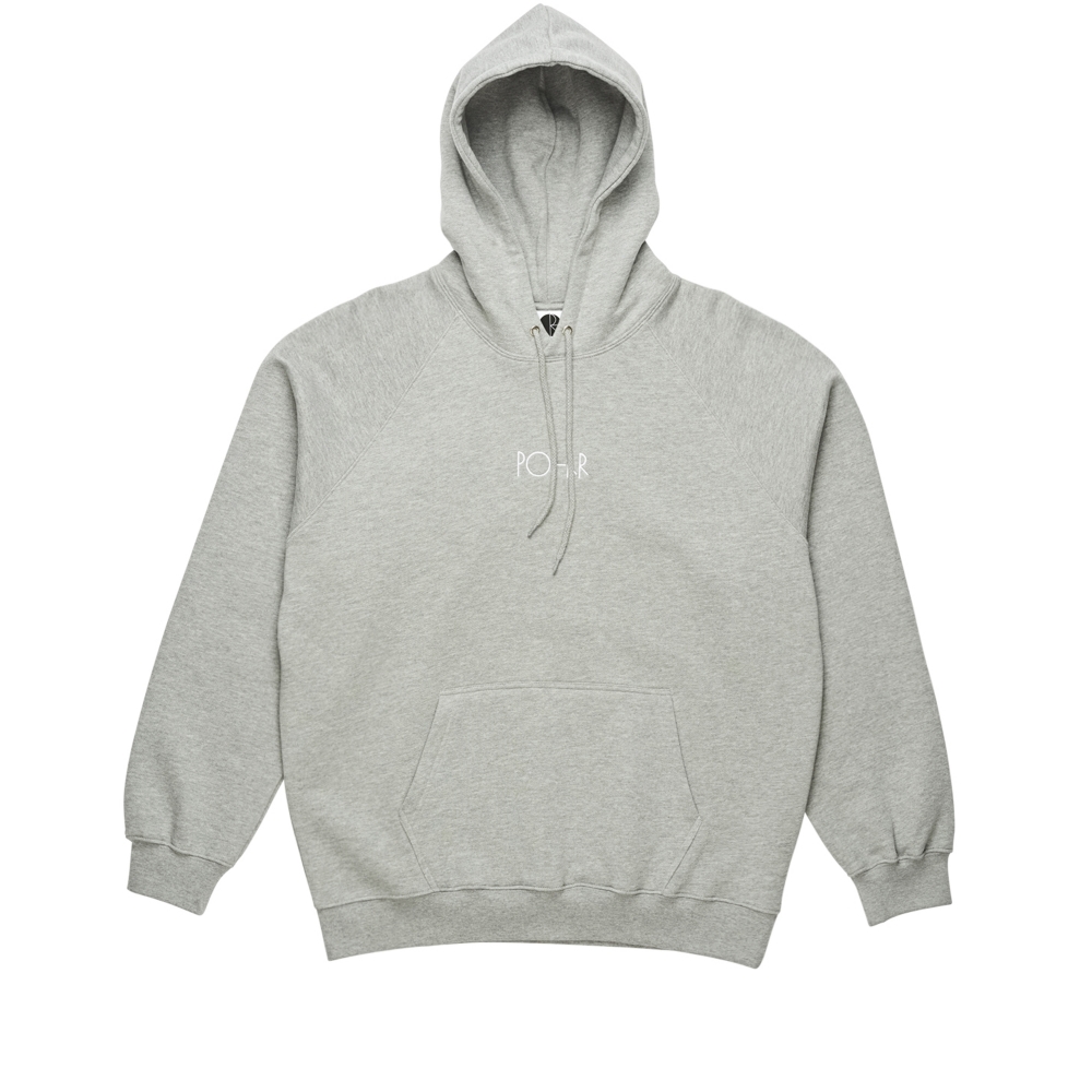 Polar Skate Co. Default Pullover Hooded Sweatshirt (Heather Grey)