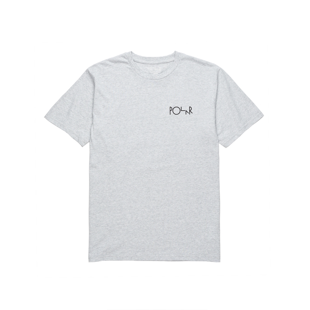 Polar Skate Co. Fill Logo T-Shirt (Grey)