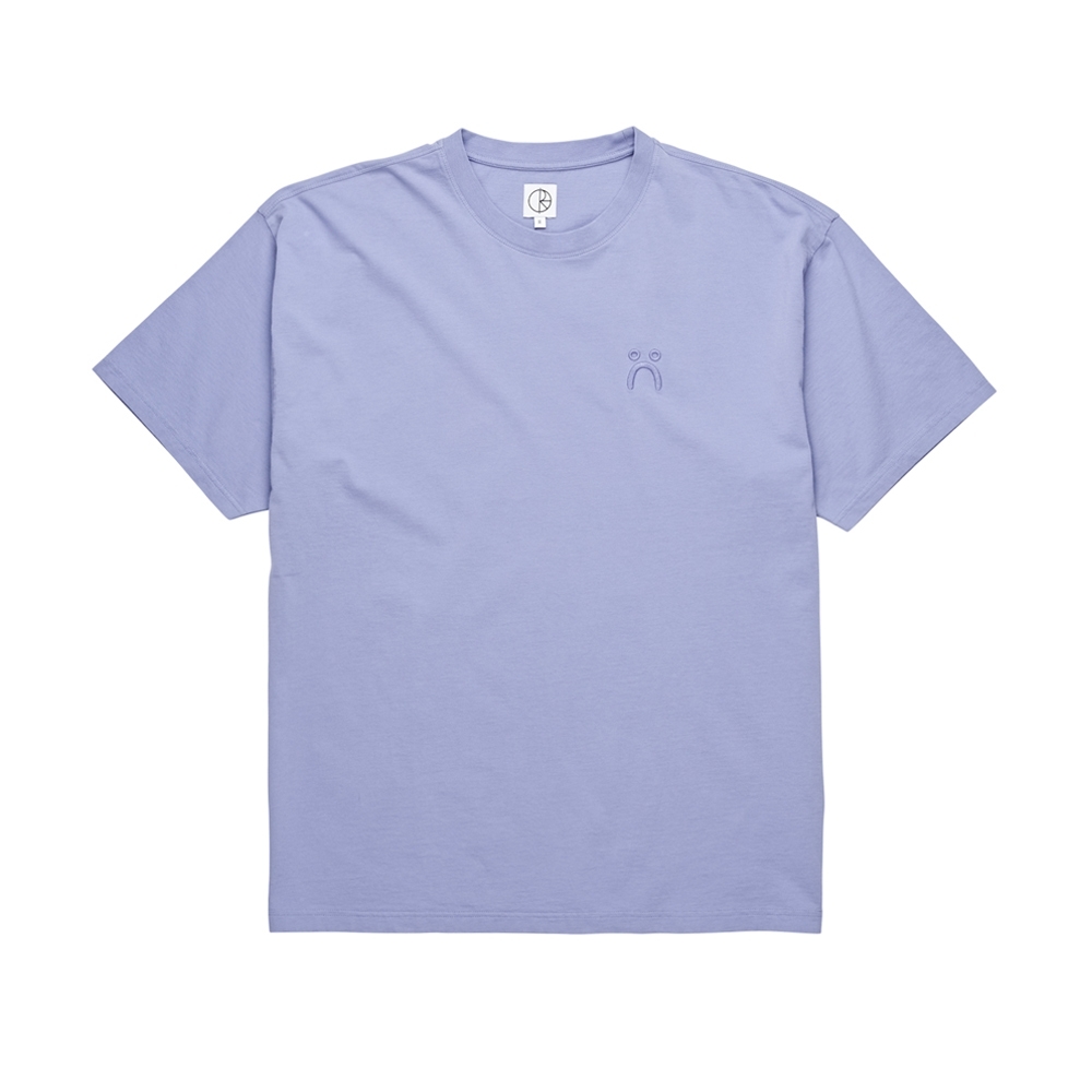 Polar Skate Co. Happy Sad Garment Dyed T-Shirt (Washed Purple)