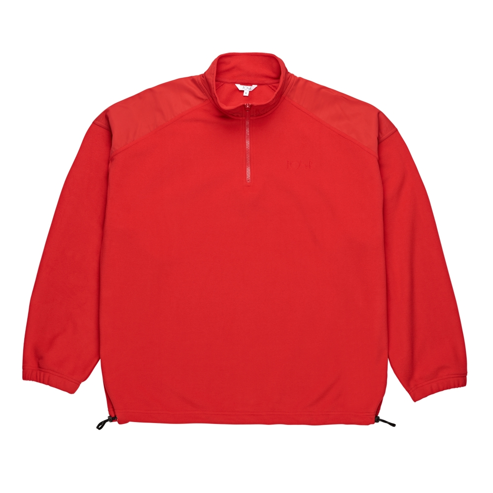 Polar Skate Co. Lightweight Fleece Pullover (Red) - Consortium.