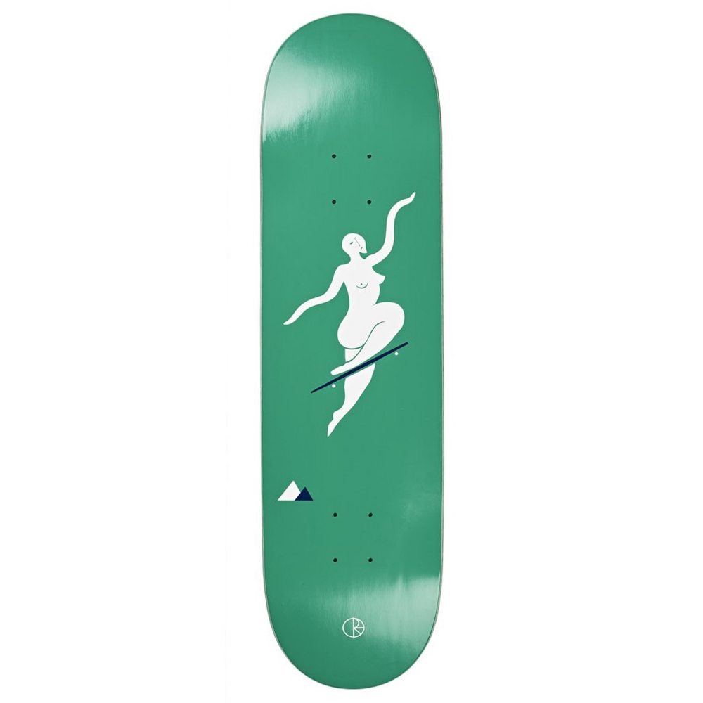 Polar Skate Co. No Complies Forever Skateboard Deck 8.0" (Green)