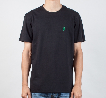 Polar Skate Co. No Comply T-Shirt (Black/Green)