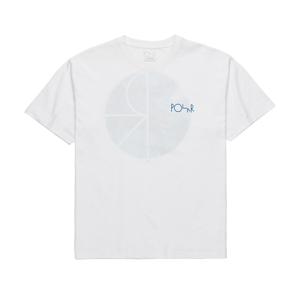 Polar Skate Co. Orchid Fill Logo T-Shirt (White)