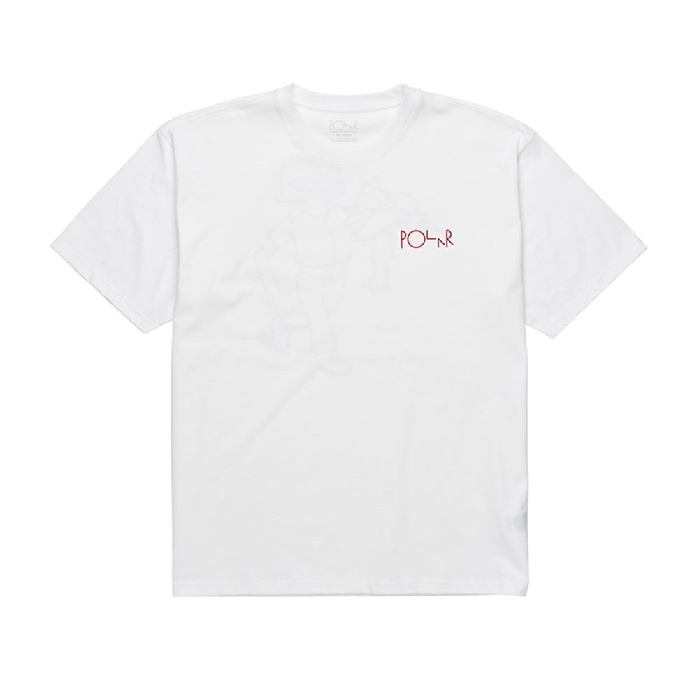Polar Skate Co. Rocket Man T-Shirt (White)