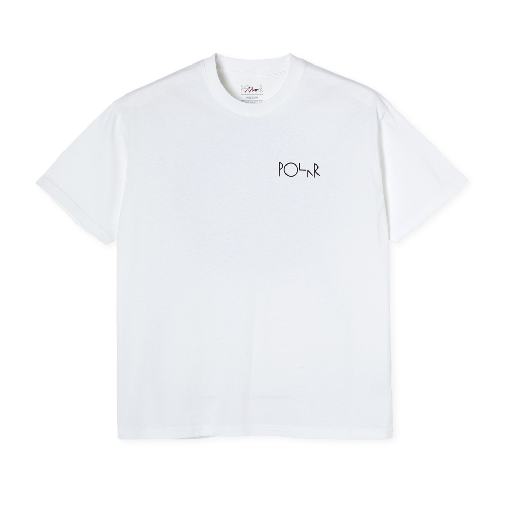 Polar Skate Co. Balloon Fill Logo T-Shirt (White)