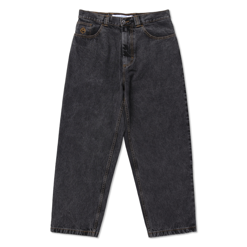 Polar Skate Co. Big Boy Denim Jeans (Washed Black) - POL-SP21 ...