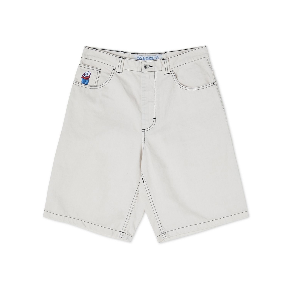 Polar Skate Co. Big Boy Shorts (Washed White)