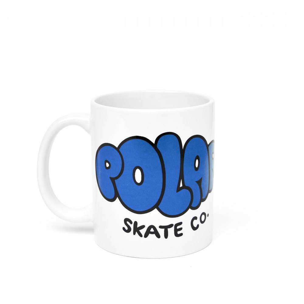 Polar Skate Co. Bubble Logo Mug (White/Blue)