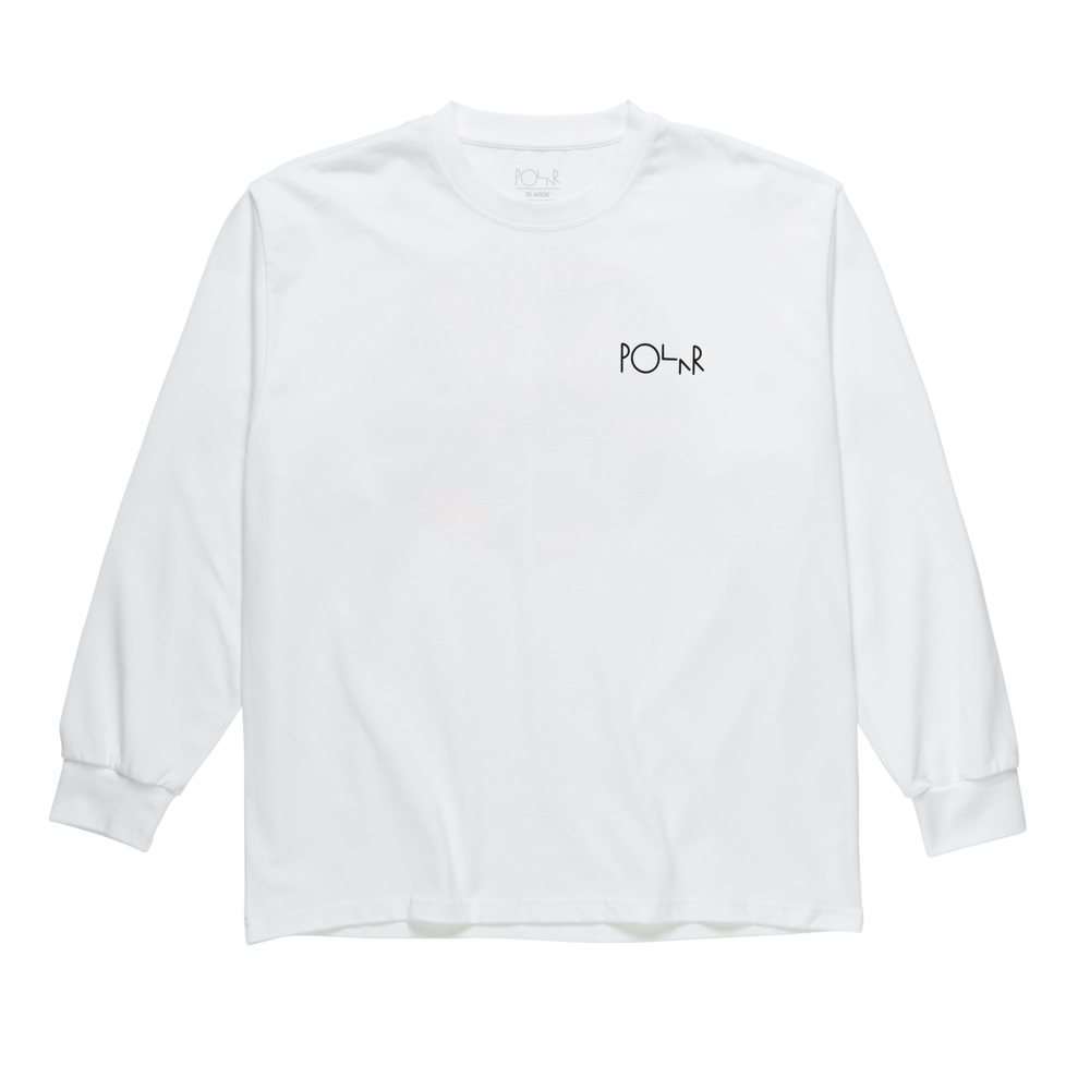 Polar Skate Co. Callistemon Fill Long Sleeve T-Shirt (White)