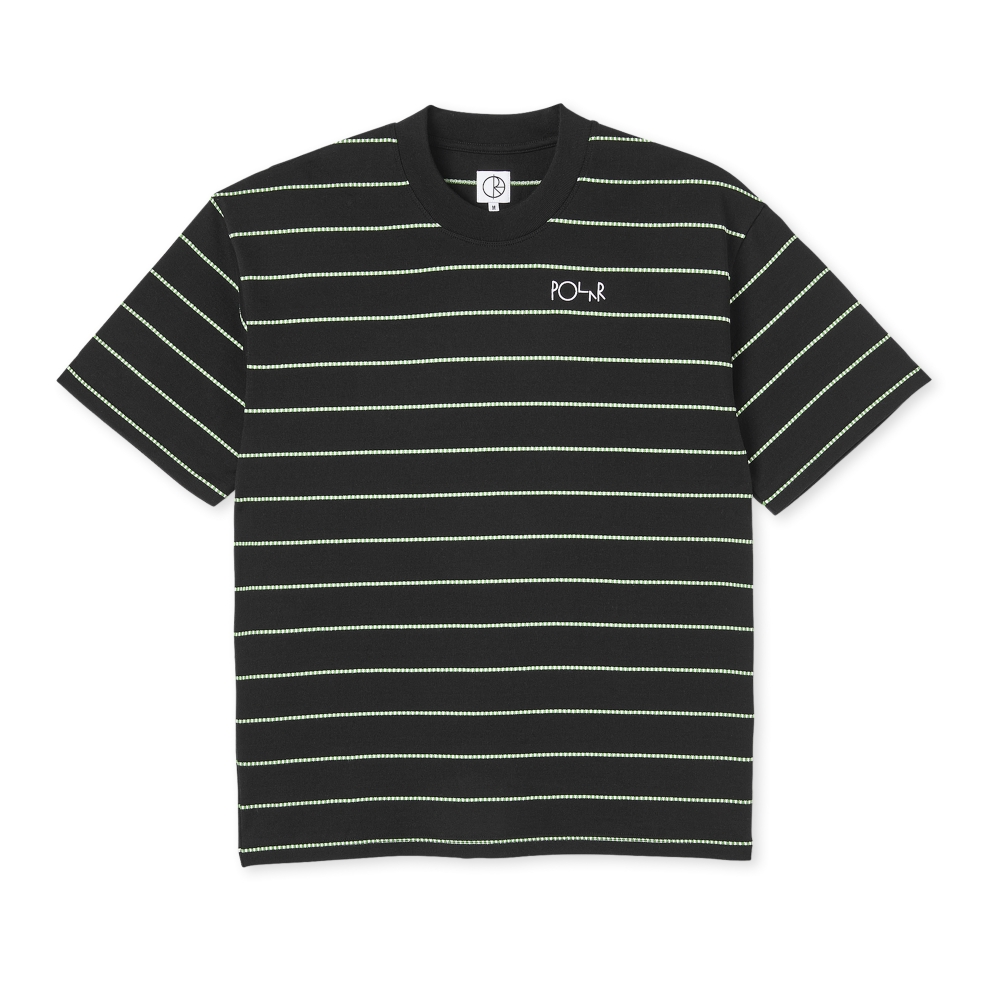 Polar Skate Co. Checkered Surf T-Shirt (Black)