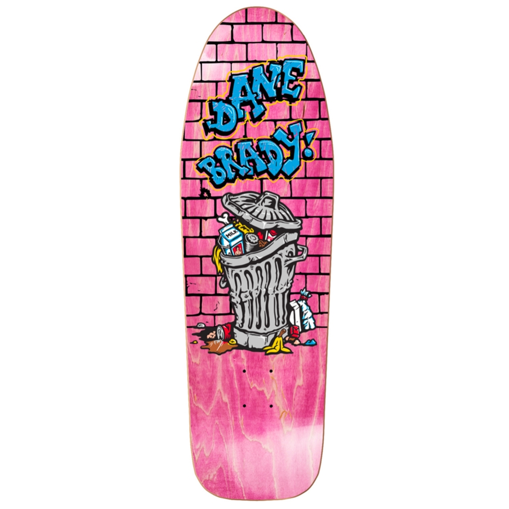 Polar Skate Co. Dane Brady Trash Can Skateboard Deck Dane 1 (Various Colours)