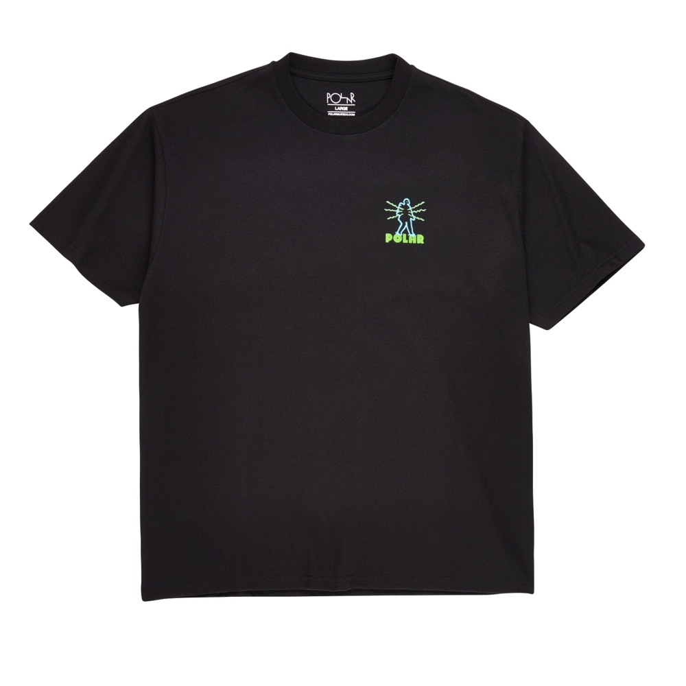 Polar Skate Co. Electric Man T-Shirt (Black)