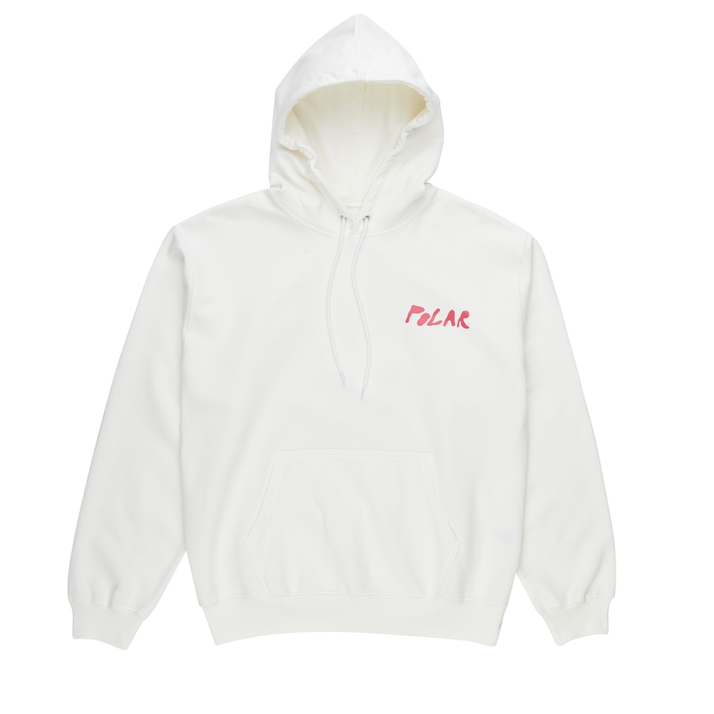 Polar Skate Co. Elvira Pullover Hooded Sweatshirt (Cloud White)