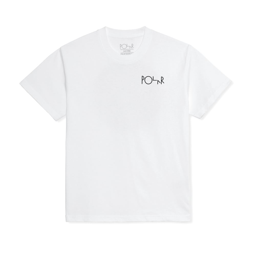 Polar Skate Co. Fill Logo T-Shirt (White)