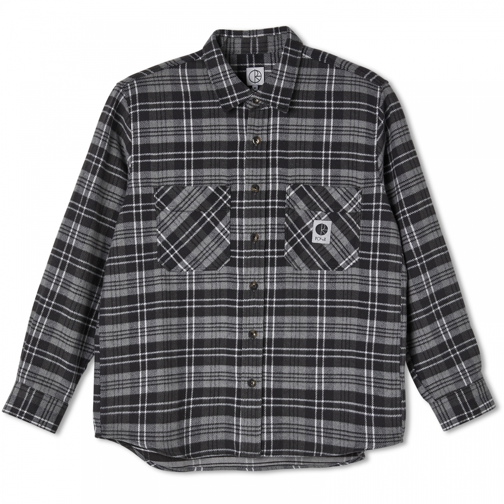 Polar Skate Co. Flannel Shirt (Graphite)