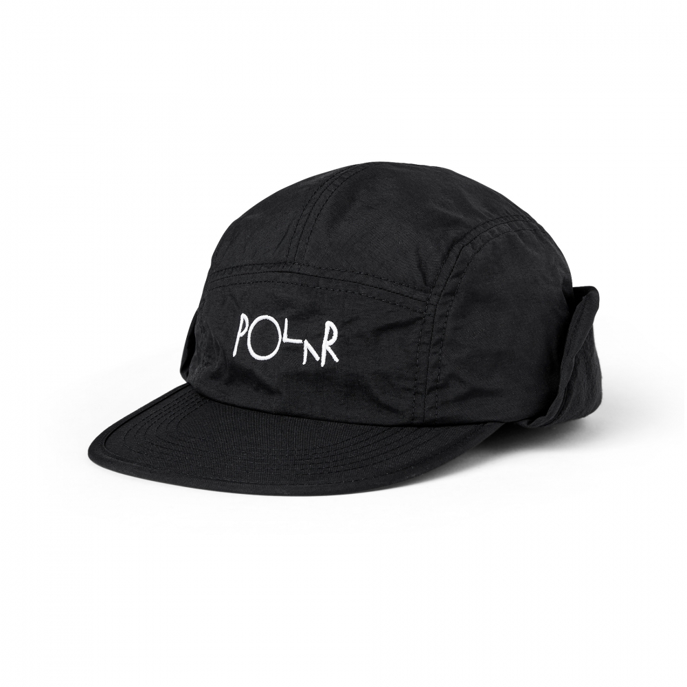 Polar Skate Co. Flap Cap (Black)