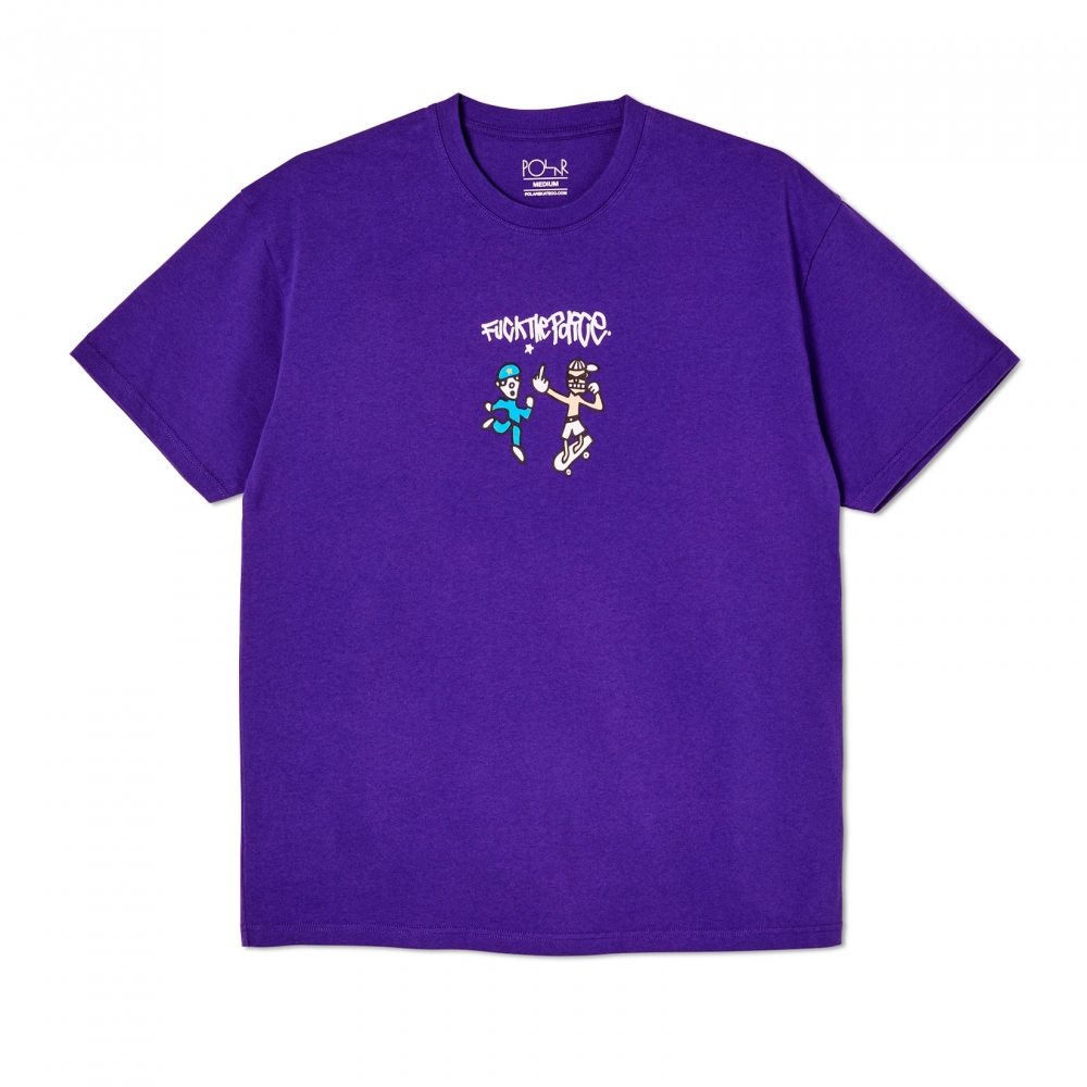 Polar Skate Co. FTP T-Shirt (Purple)