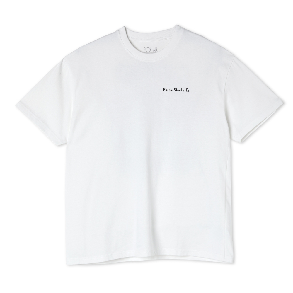 Polar Skate Co. Heaven T-Shirt (White) - PSC-W21-HEAVENTEE-WHT - Consortium