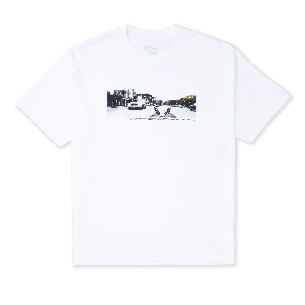 Polar Skate Co. Houston St T-Shirt (White)