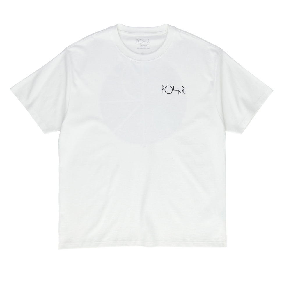 Polar Skate Co. Klez Fill Logo T-Shirt (White)