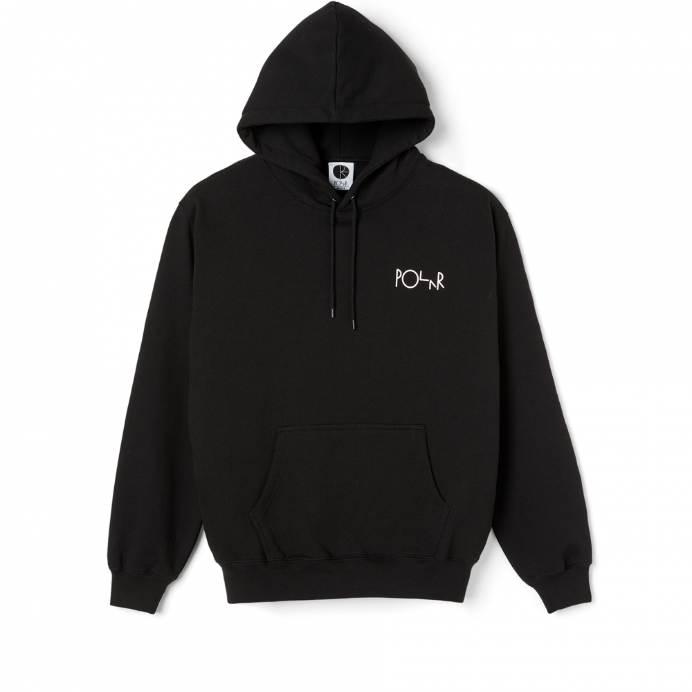 Polar Skate Co. Moth House Pullover Hooded Sweatshirt (Black)