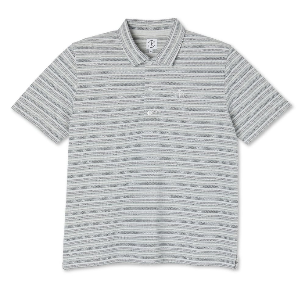 Polar Skate Co. Multistripe Polo Shirt (Blue) PSCSU21