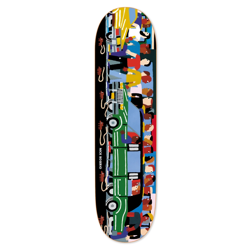 Polar Skate Co. Nick Boserio Limo Skateboard Deck 8.625"